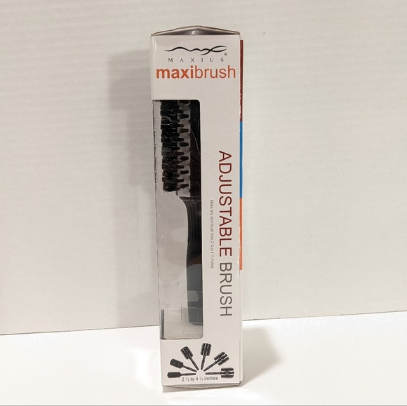 Maxius Maxibrush Adjustable Blow Dryer Styling Salon Detangle Brush - Picture 4 of 6